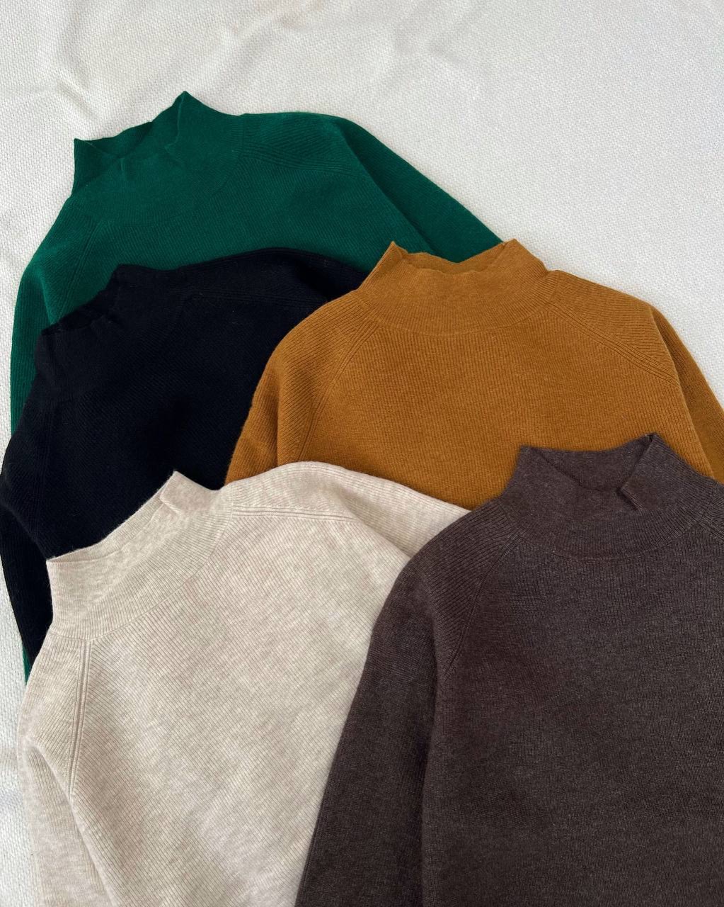 پلیور بافت یقه ایستاده آستین مچی کد 5151