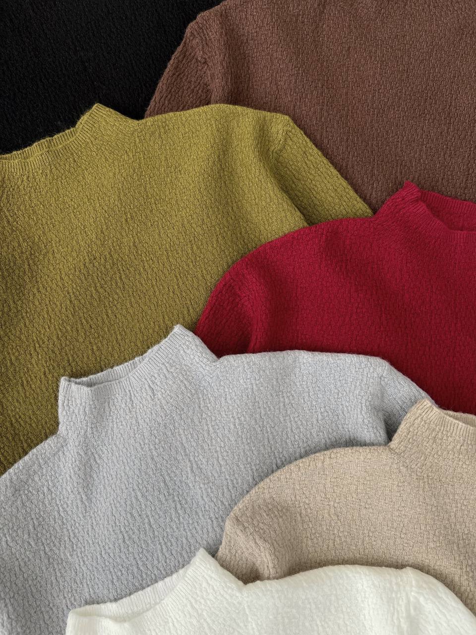 بلوز بافت استین سه ربع کد5160