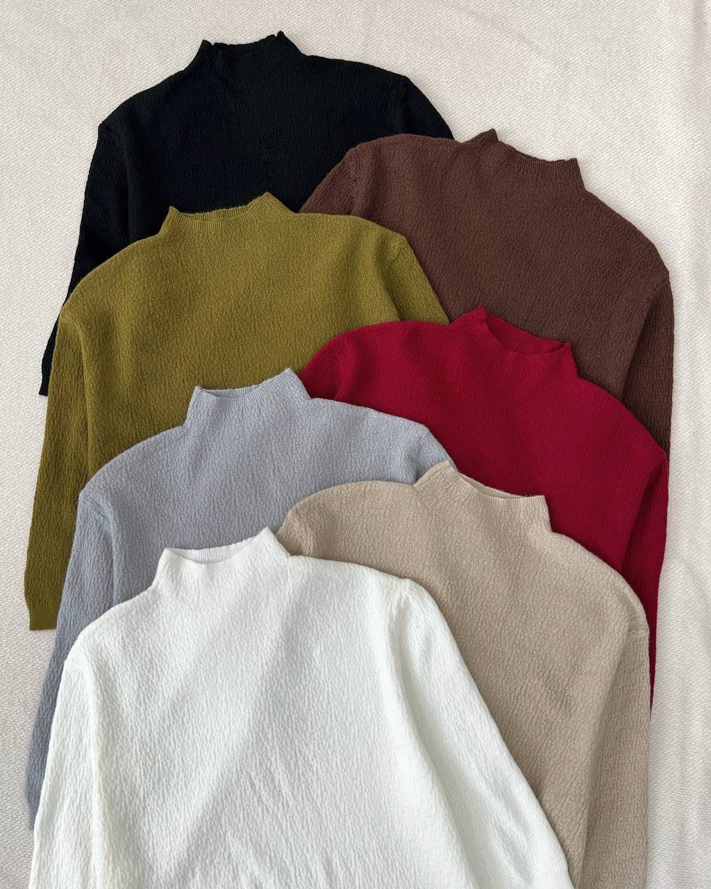 بلوز بافت استین سه ربع کد5160