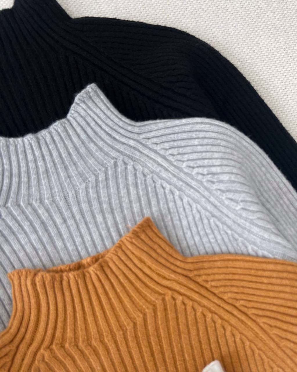 پلیور بافت گرماژ بالا یقه ایستاده کد 5168