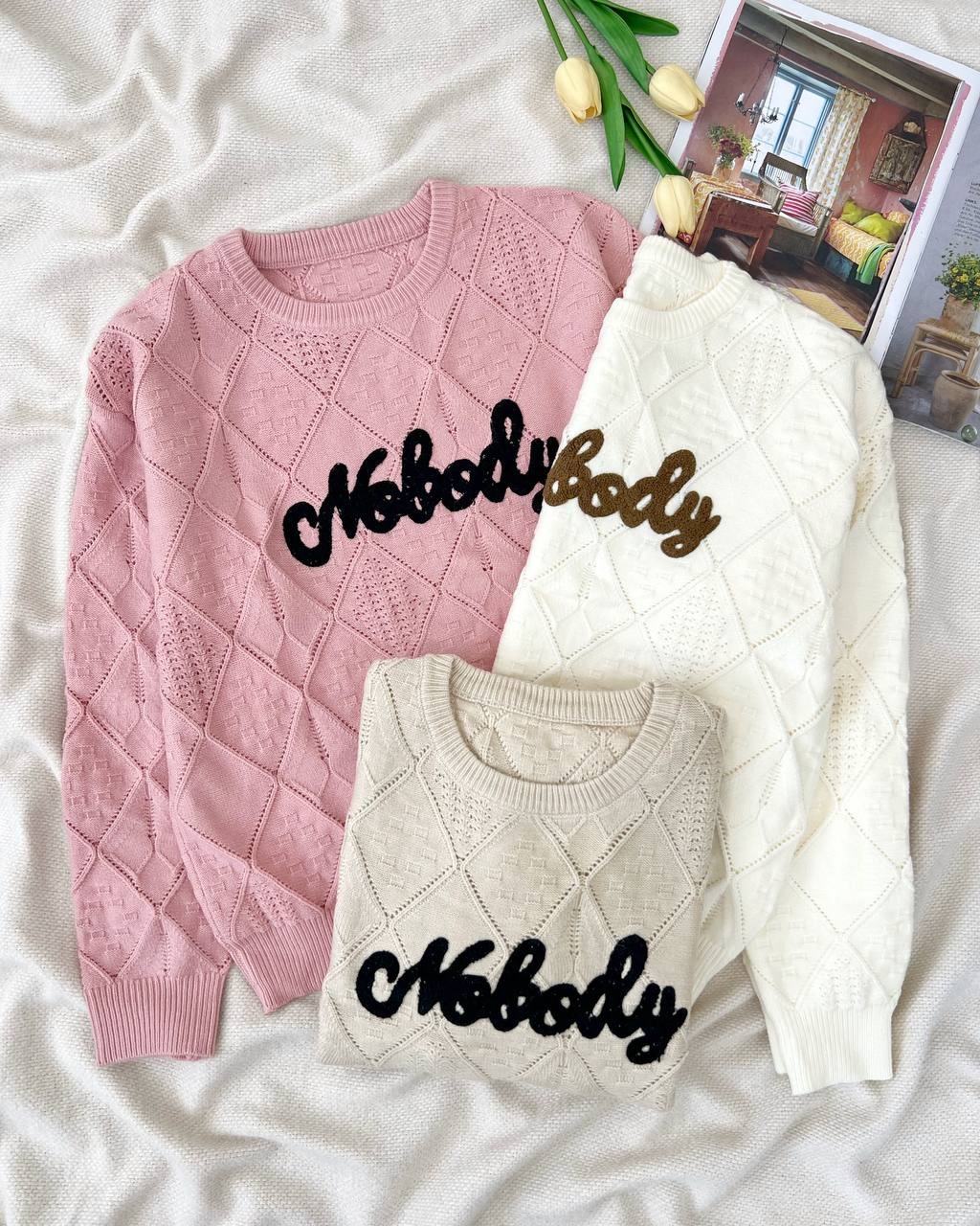 پلیور بافت طرح برجسته کد 5181