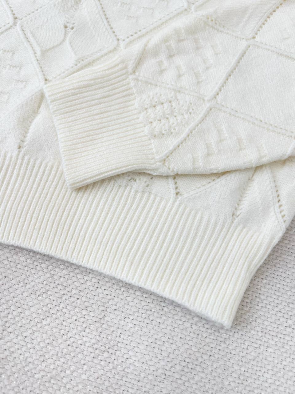 پلیور بافت طرح برجسته کد 5181