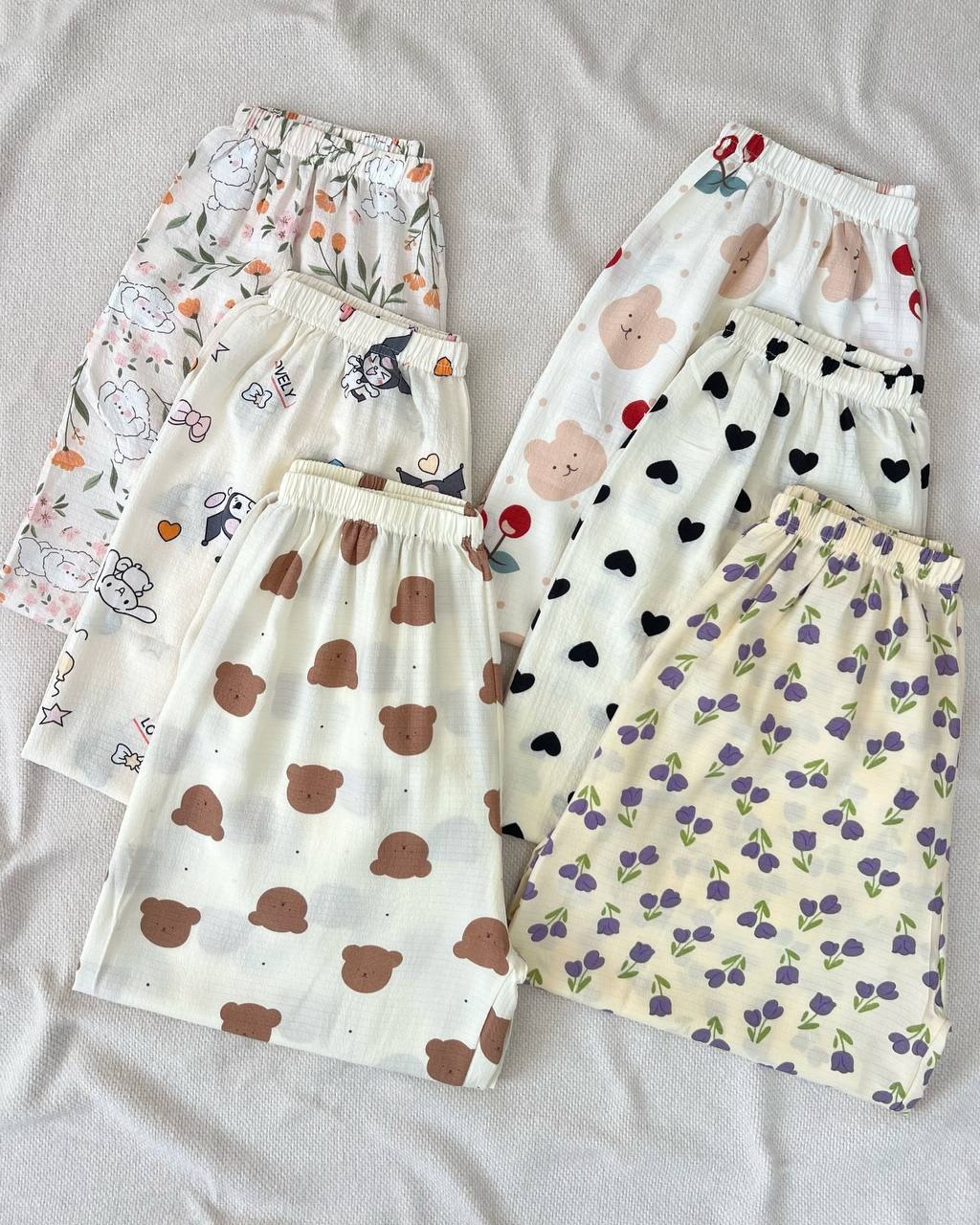 شلوار راحتی عروسکی کد 5183