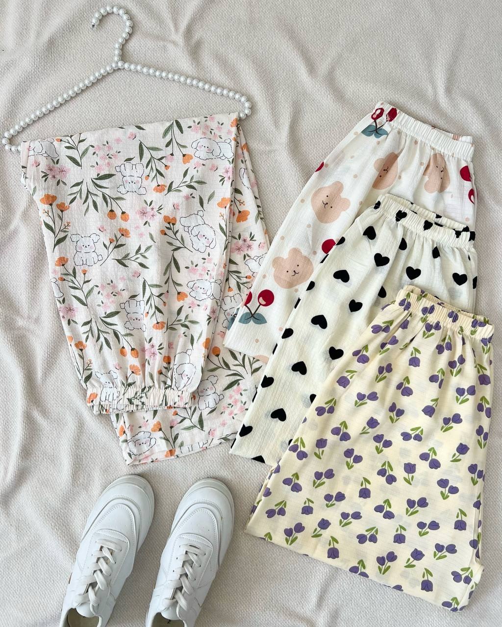 شلوار راحتی عروسکی کد 5183