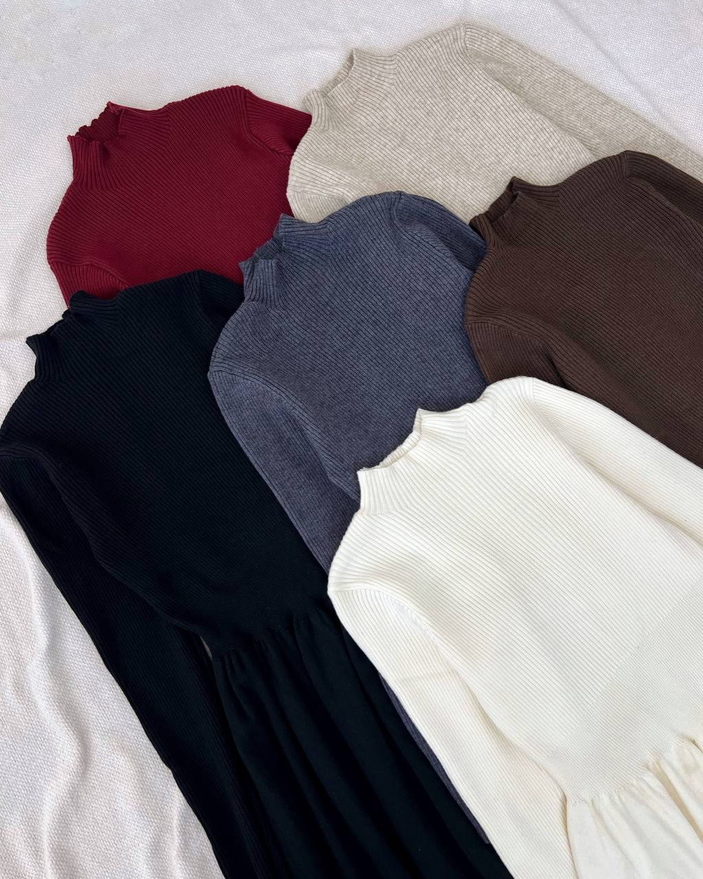 پیراهن بافت بلند کد 5189