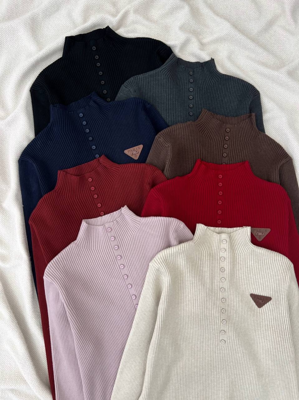 پلیور بافت یقه ایستاده گرماژ بالا کد 5192