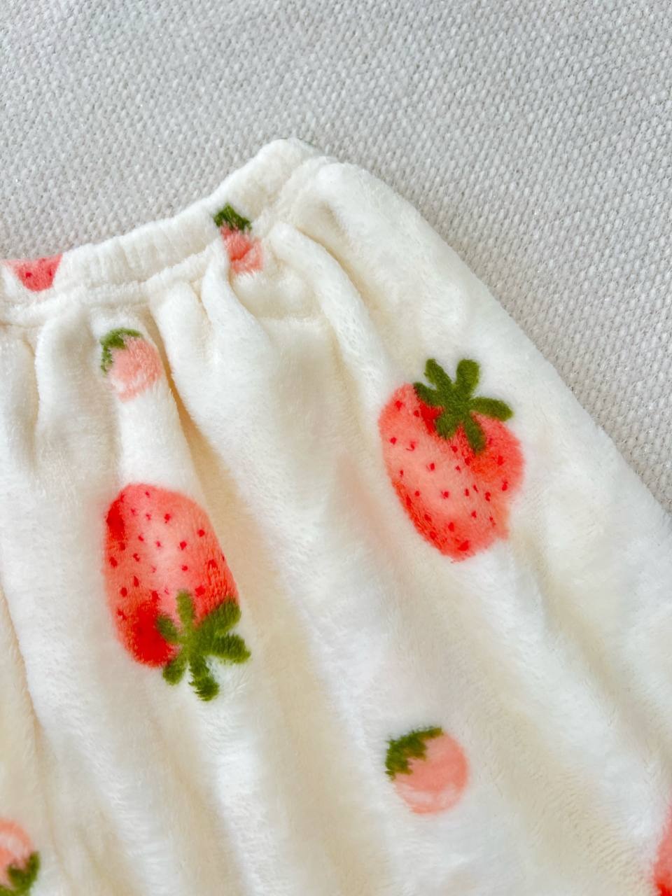 ست بلوز و شلوار تدی توت فرنگی کد 5193