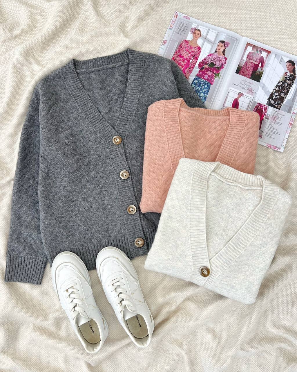 ژاکت بافت 5 رنگ کد 5195