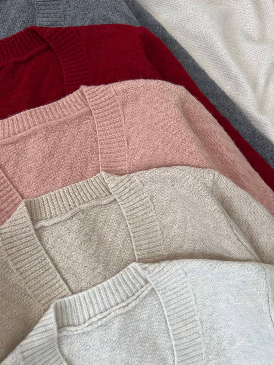 ژاکت بافت 5 رنگ کد 5195