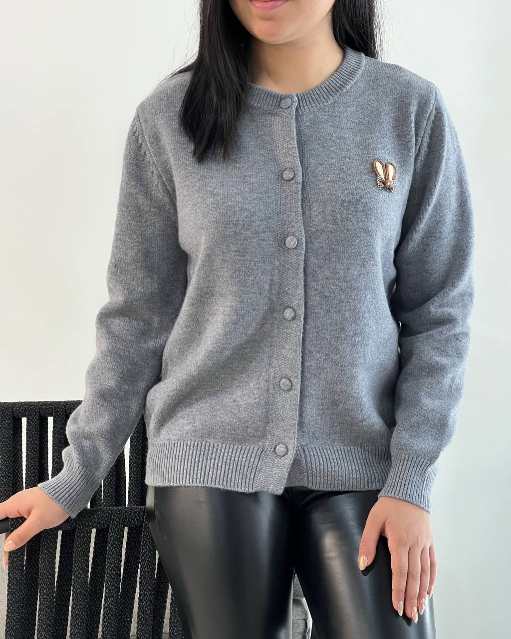 ژاکت بافت مینیمال کد 5199