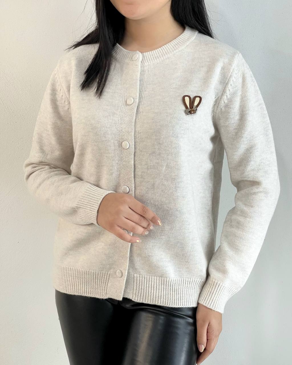 ژاکت بافت مینیمال کد 5199