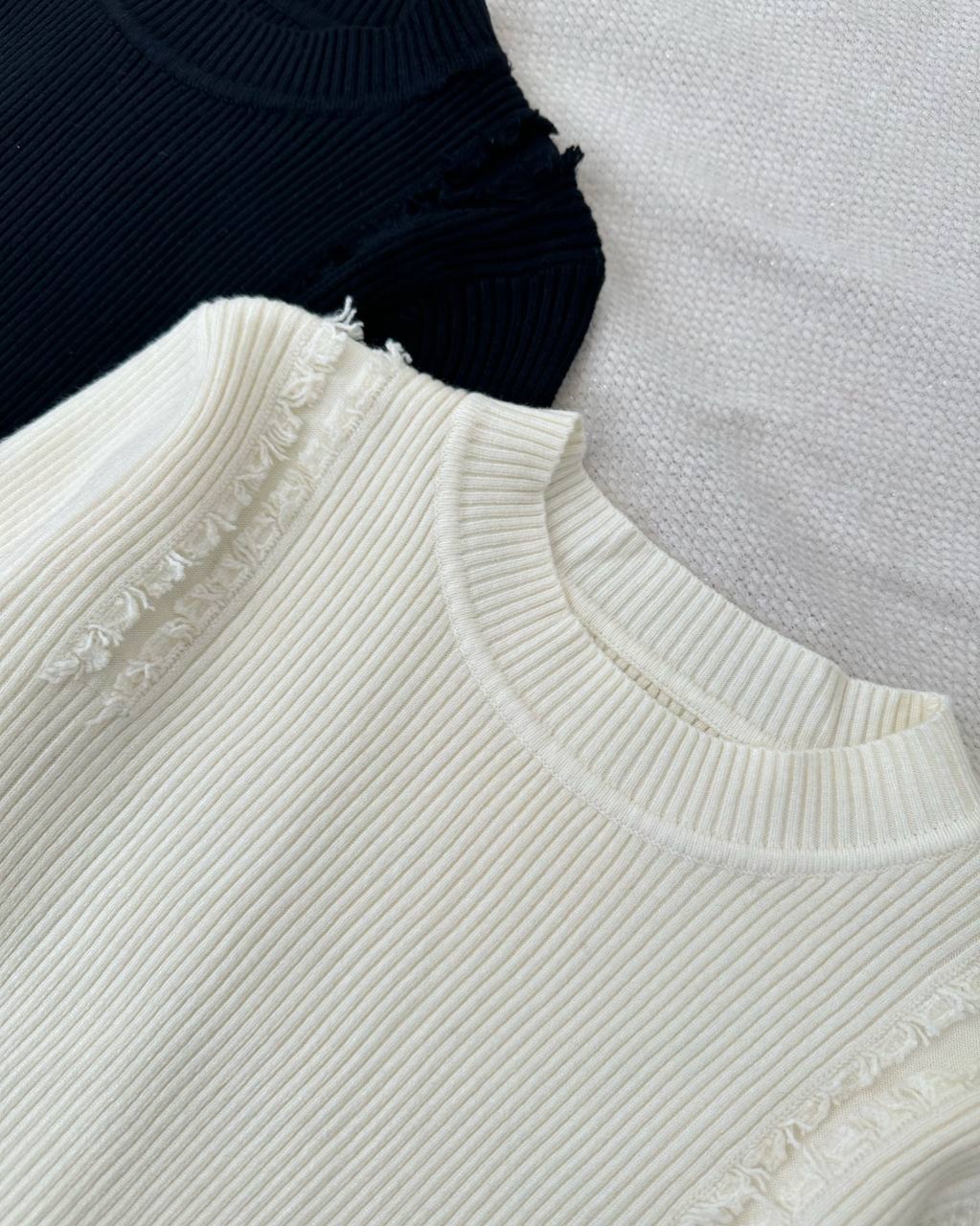 پیراهن بافت دامن توری مدل 3 کد 5200