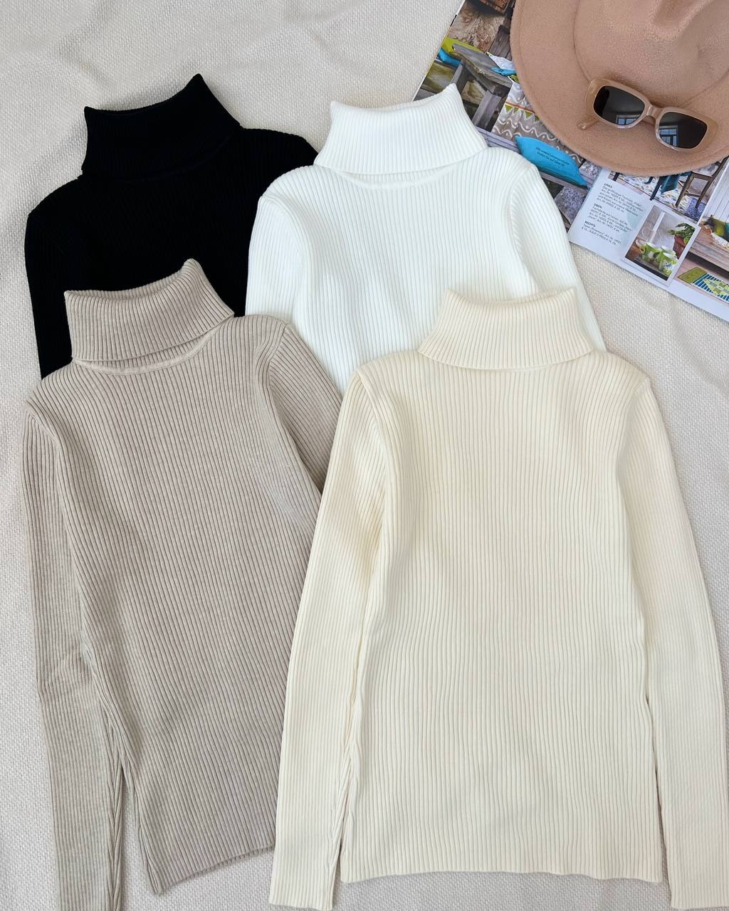 پلیور بافت یقه اسکی جذب کد 5210