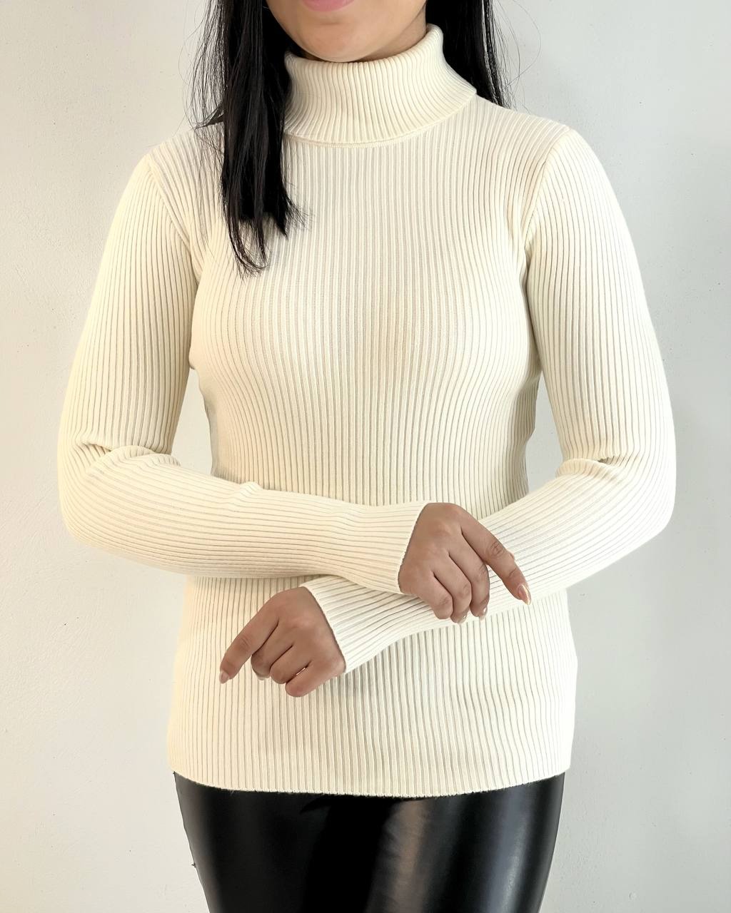 پلیور بافت یقه اسکی جذب کد 5210