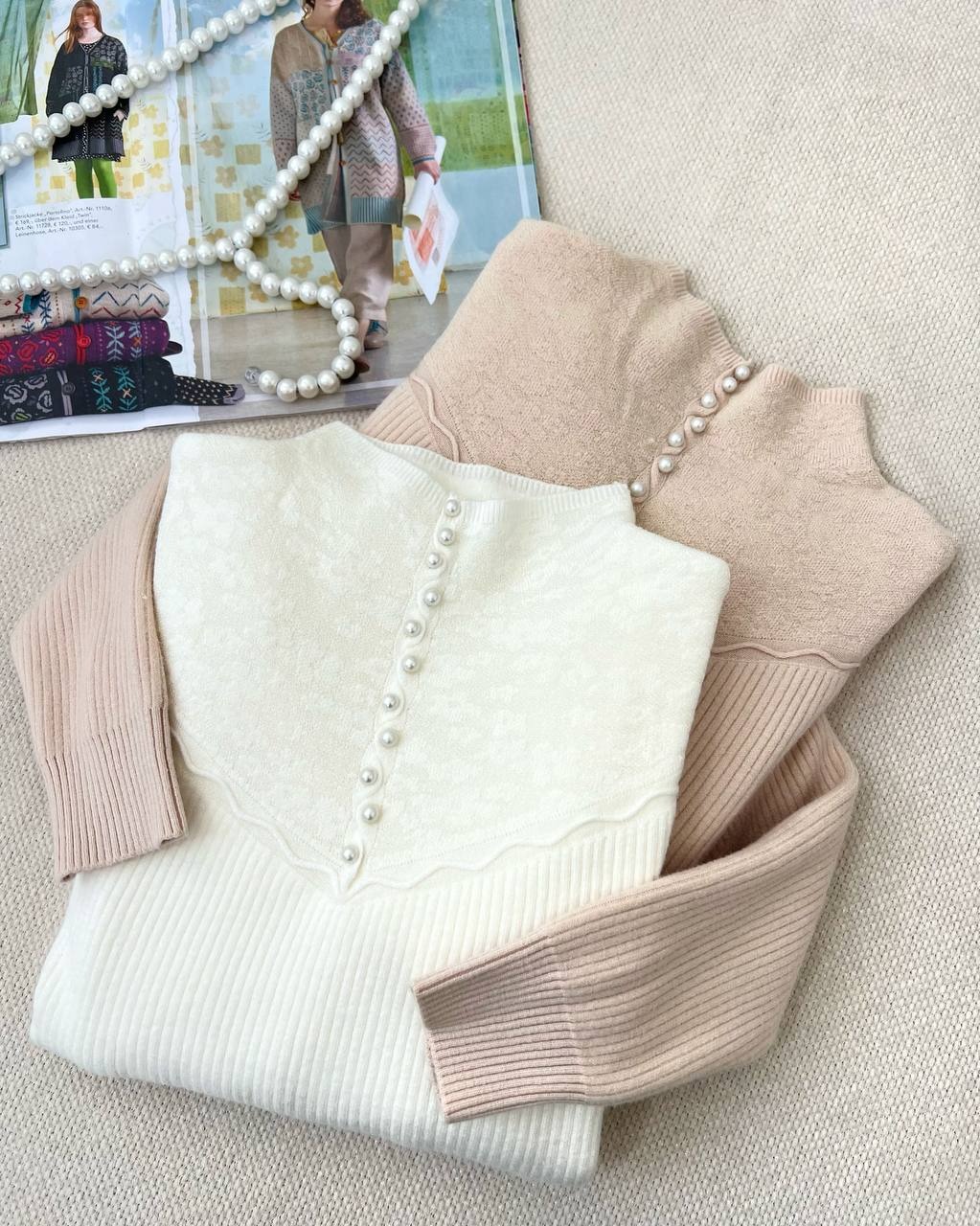 پلیور بافت گرماژ بالا کد 5211