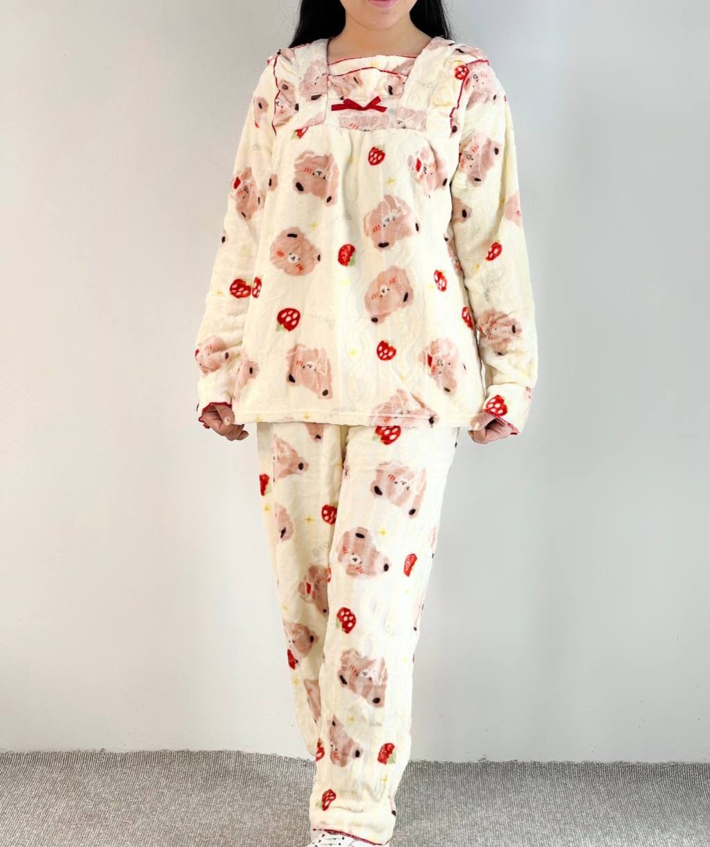 ست بلوز و شلوار تدی مدل 2 کد 5216