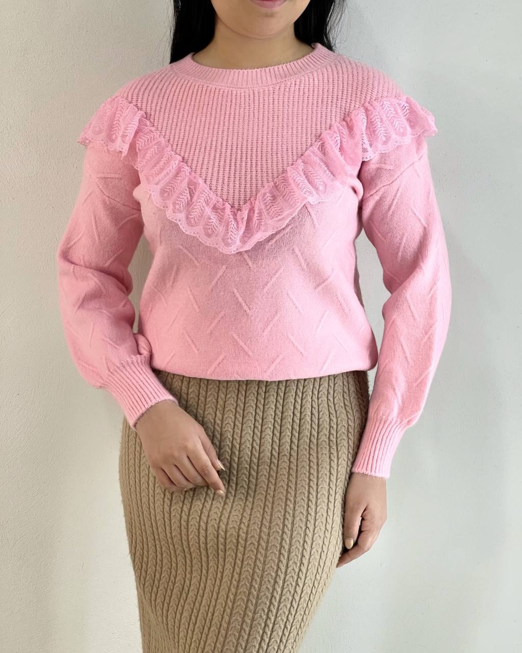 پلیور بافت تور دوزی کد 5231