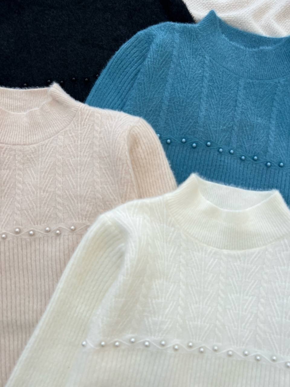 پلیور بافت موهر پنبه ای کد 5247