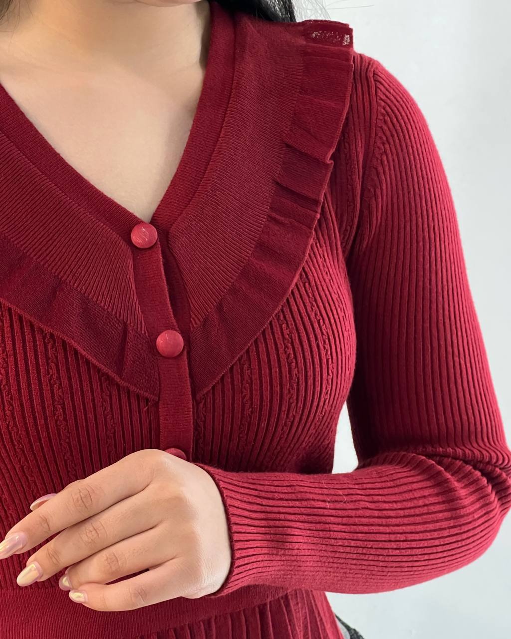 پیراهن بافت تک کد 5257