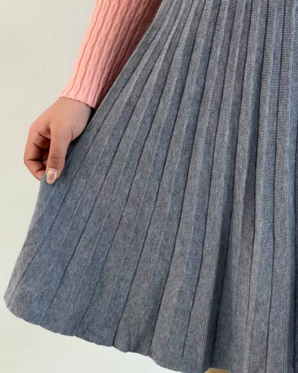 دامن بافت پلیسه کد 5277