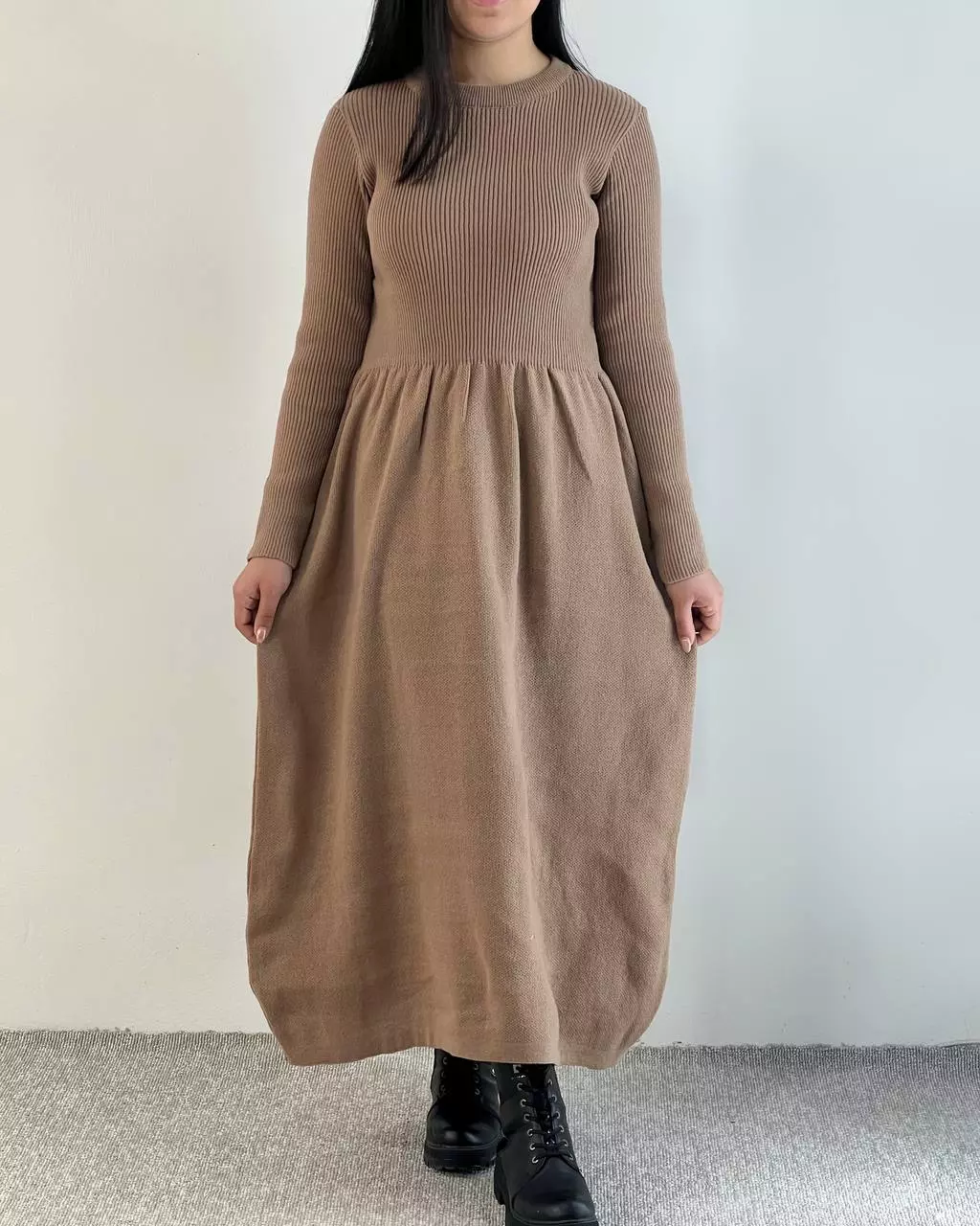 پیراهن بافت کمرچین عروسکی کد 5308