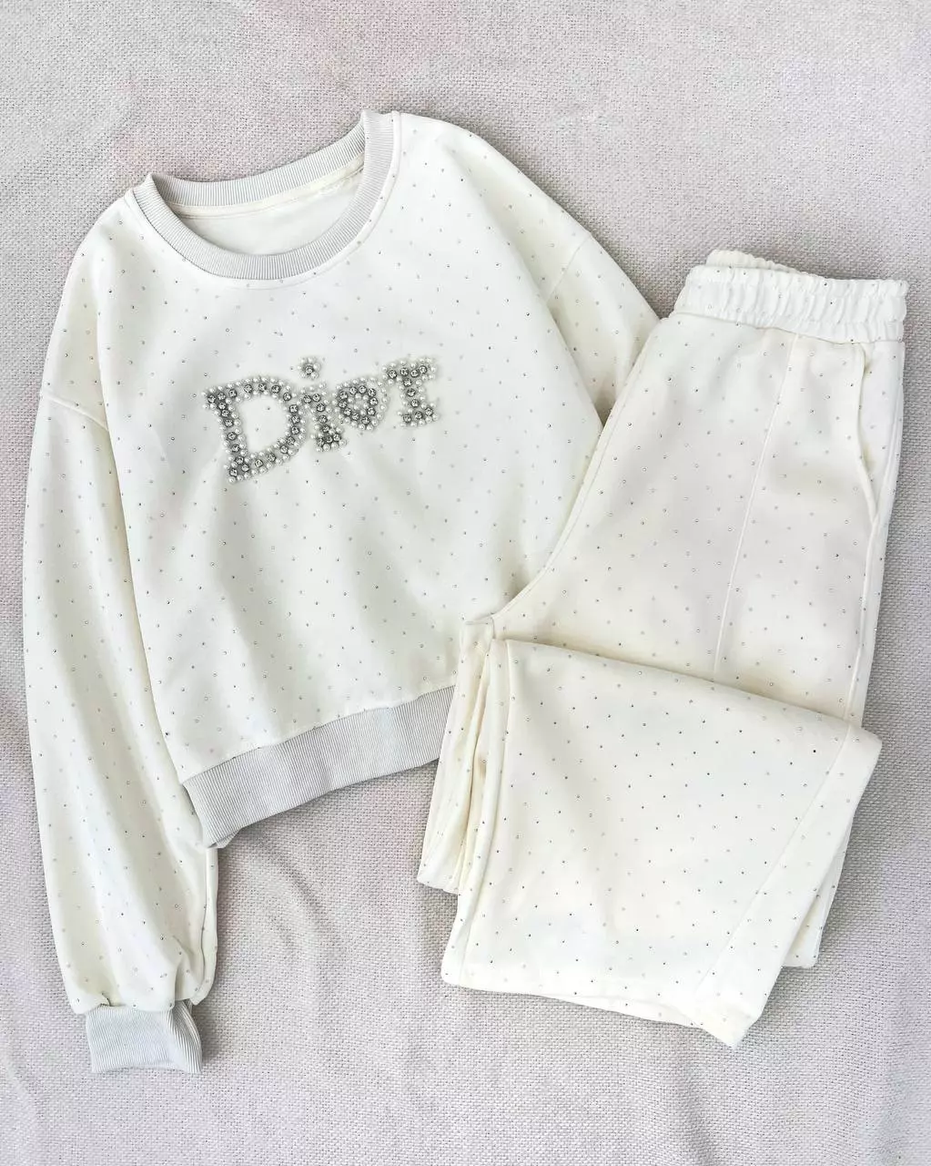 ست دورس و شلوار نگین کوب کد 5314