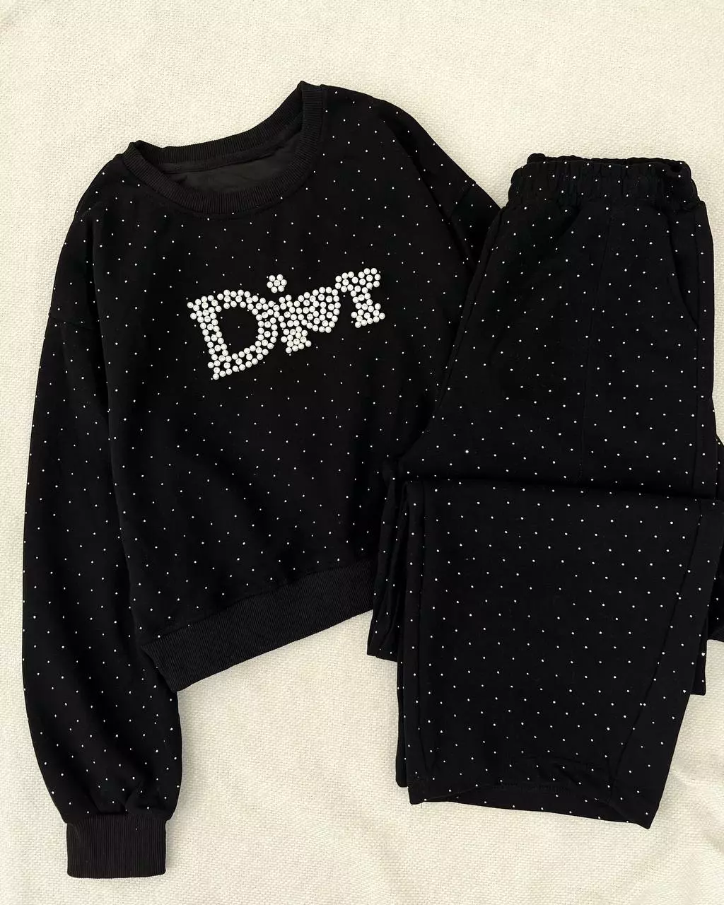 ست دورس و شلوار نگین کوب کد 5314