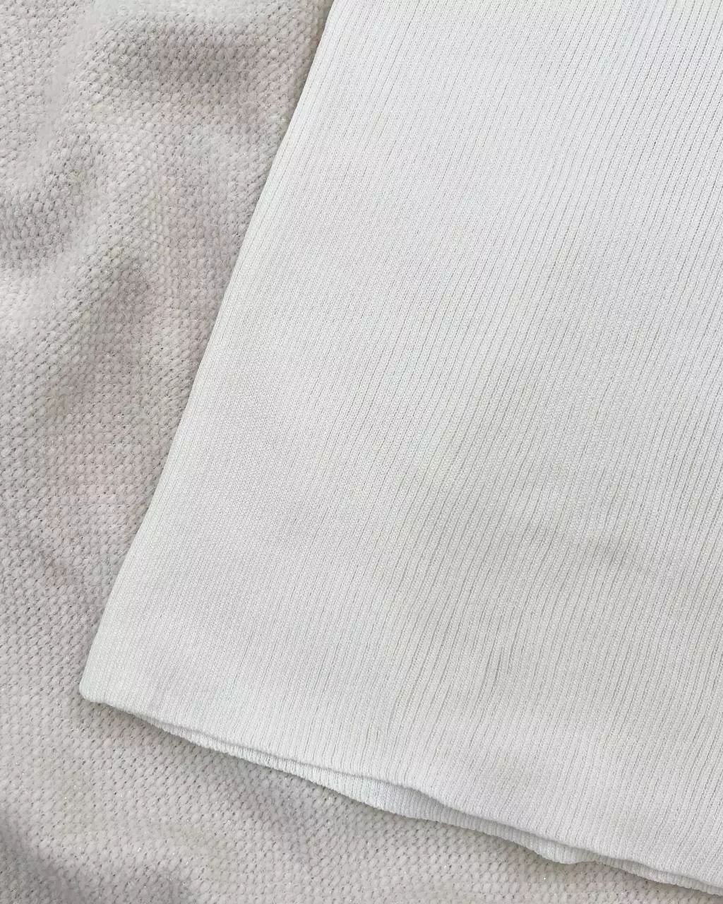 تاپ بافت دو رنگ یقه گلدوزی کد 5315