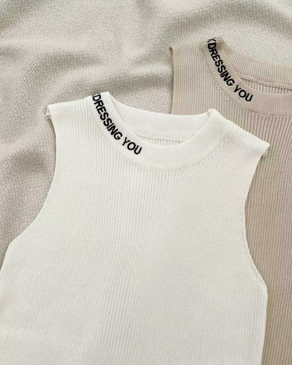 تاپ بافت دو رنگ یقه گلدوزی کد 5315