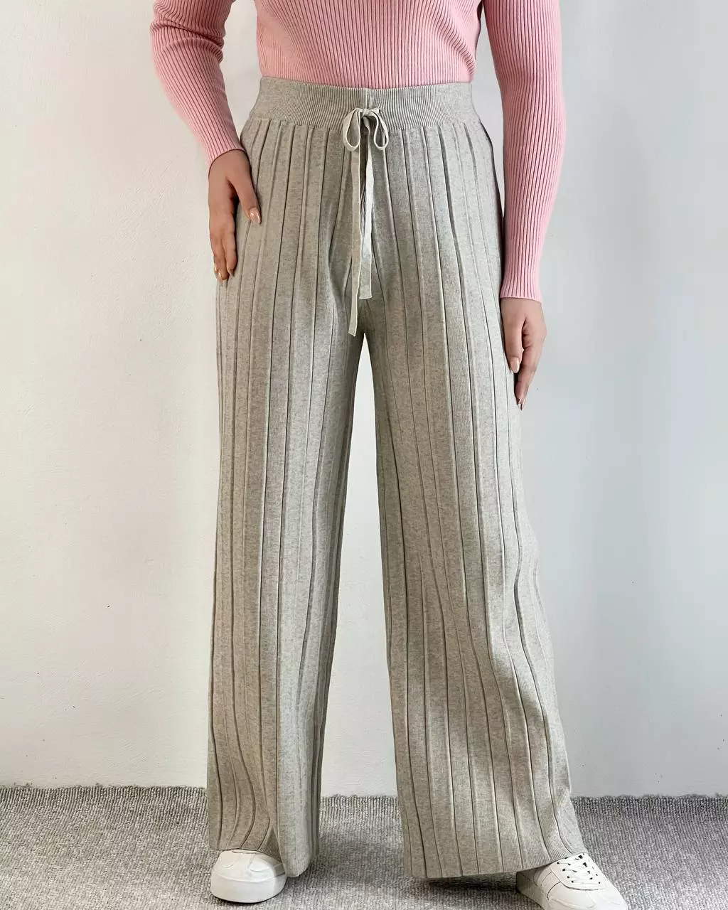 شلوار پلیسه بافت کد 5320