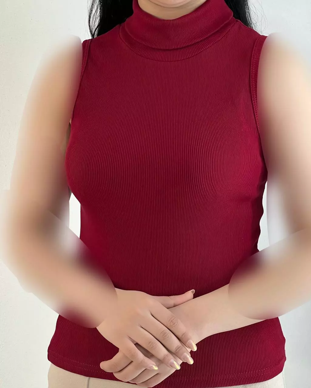 تاپ یقه اسکی کبریتی کد 5322