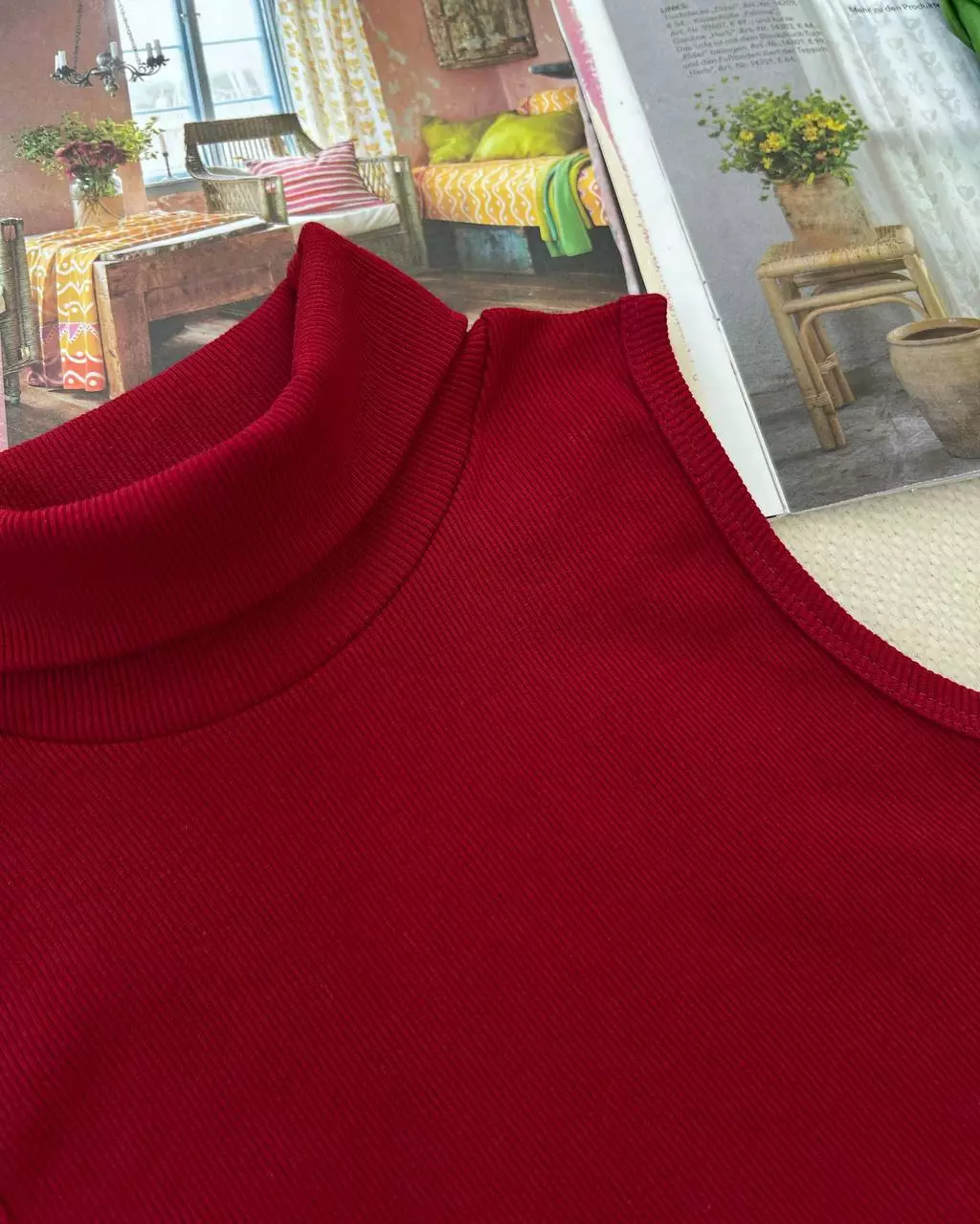 تاپ یقه اسکی کبریتی کد 5322