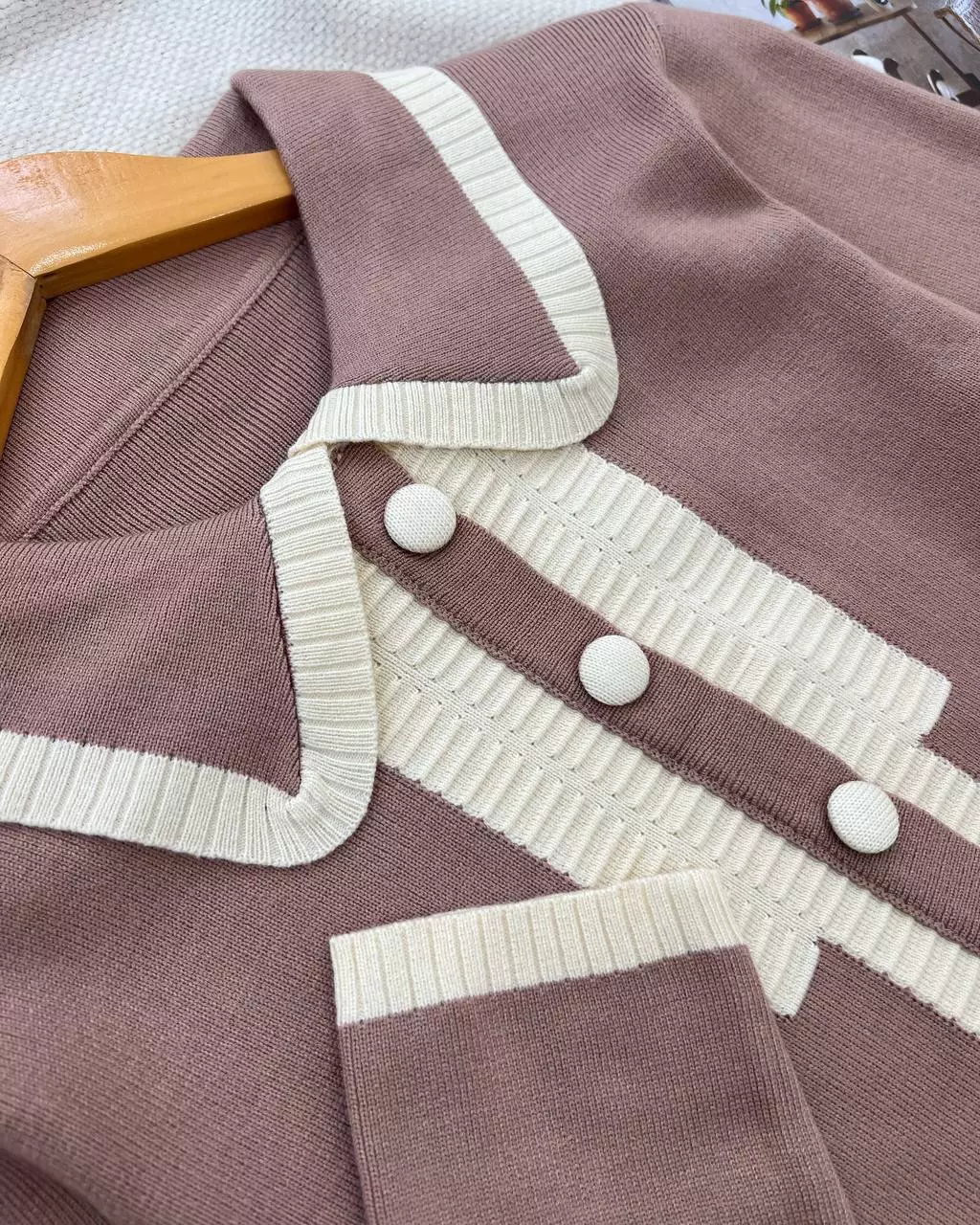 پیراهن بافت گرماژ بالا کد 5331