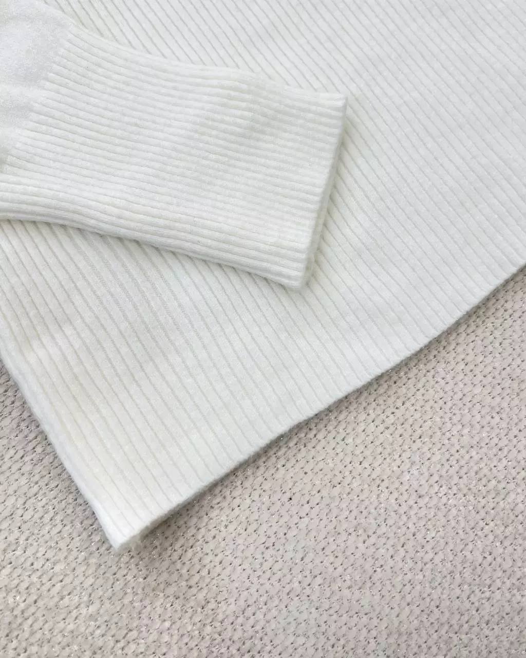 پلیور بافت سرشانه منجوق یقه ایستاده کد 5333