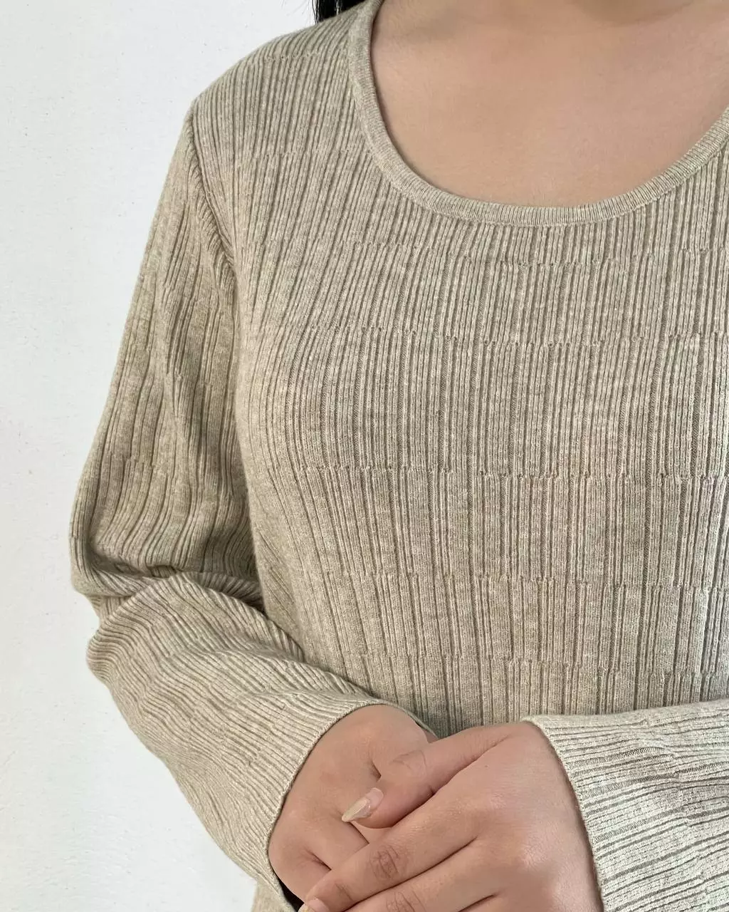 پیراهن بافت گپ بلند کد 5342