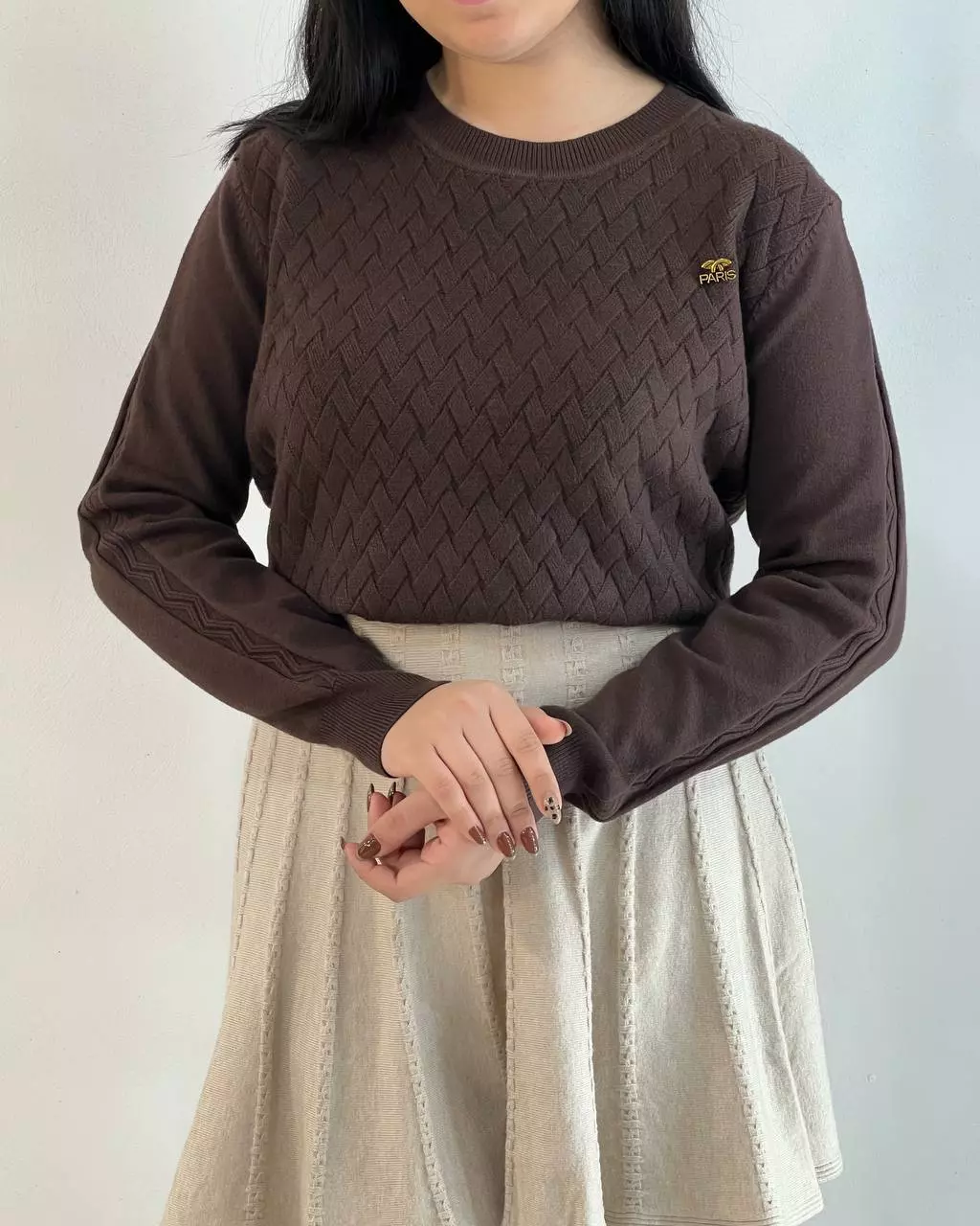 پلیور بافت گرم بالا کد 5347