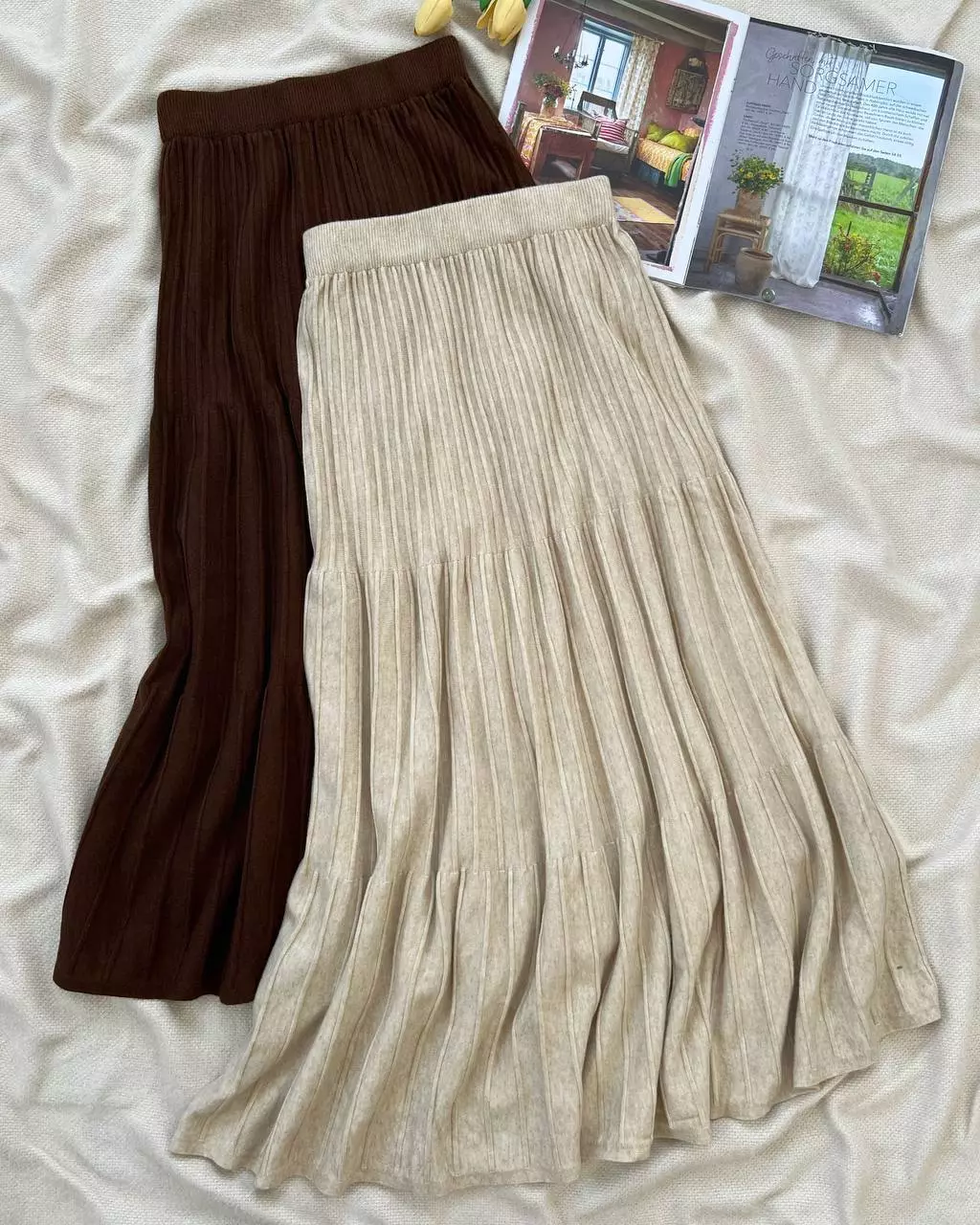 دامن بافت بلند کد 5348