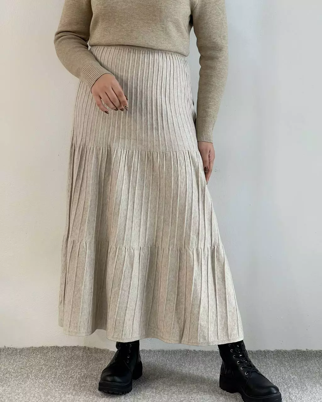 دامن بافت بلند کد 5348