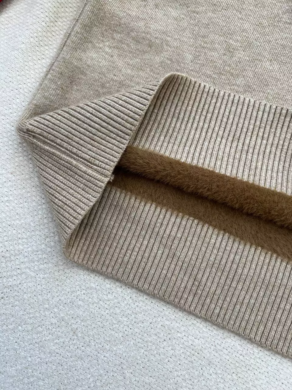 پلیور بافت تو خز گرماژ بالا کد 5352