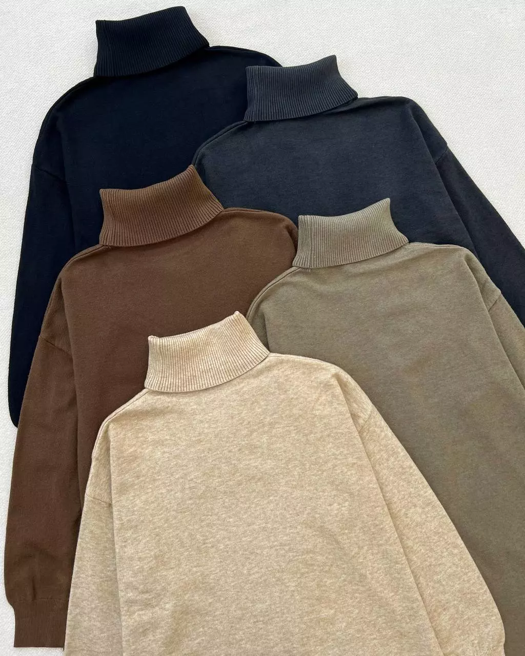 پیراهن بافت یقه اسکی بلند کد 5353