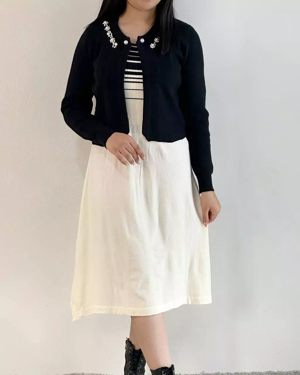 ست سارافون و کت بافت کد 5359