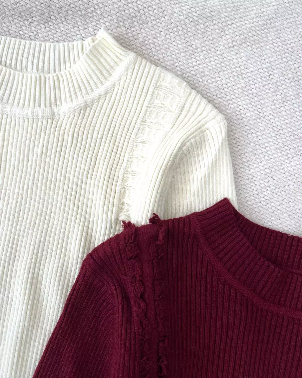 پیراهن بافت با رویی تور کد 5360