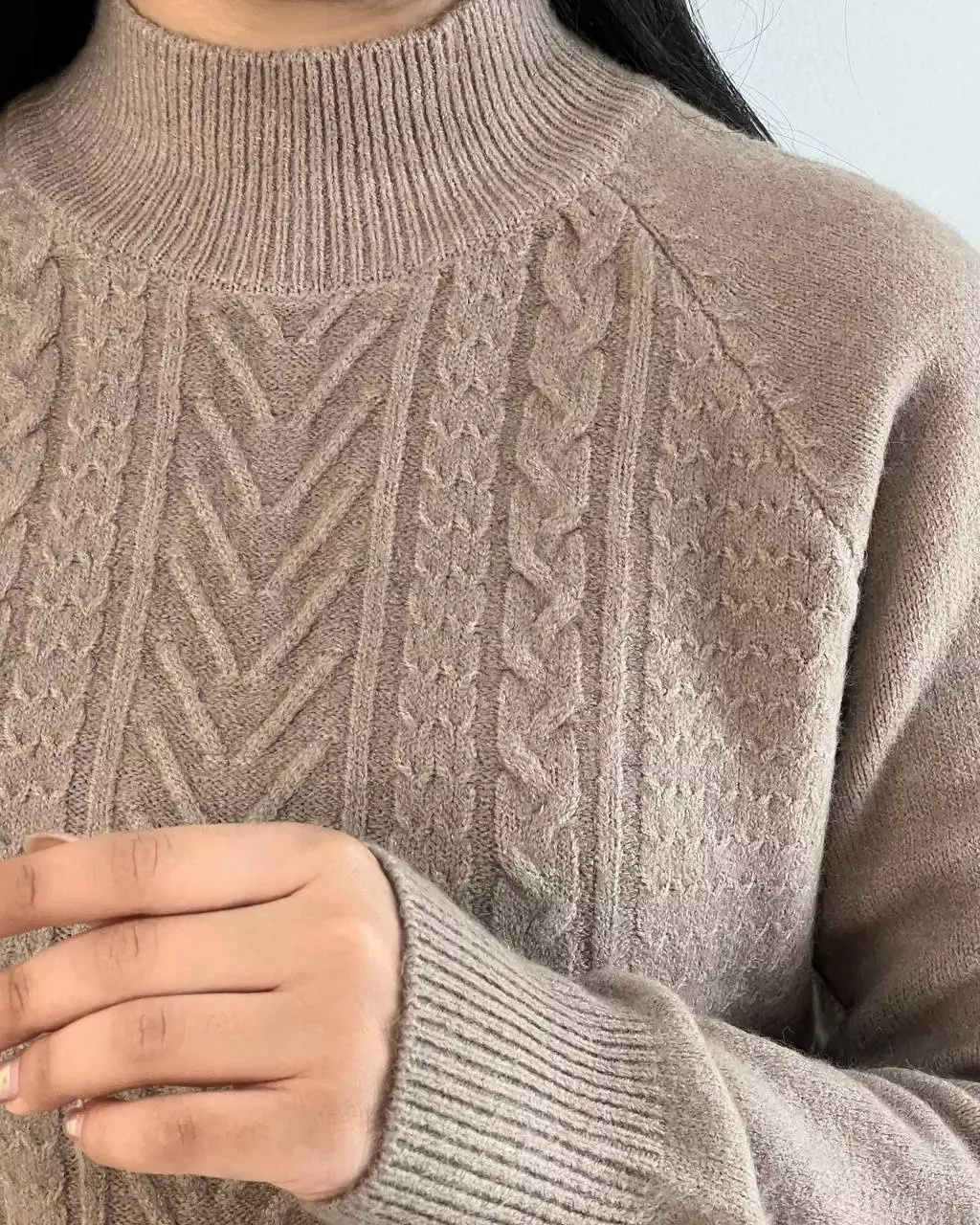 پلیور بافت زنجیری 5 رنگ کد 5362