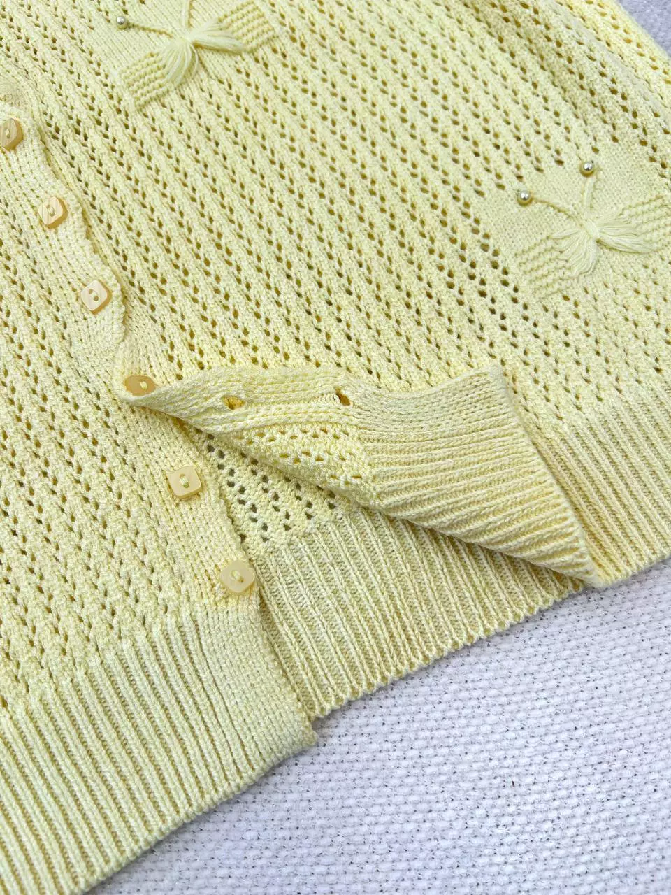 کاردیگن بافت قلاب بافی کد 5363