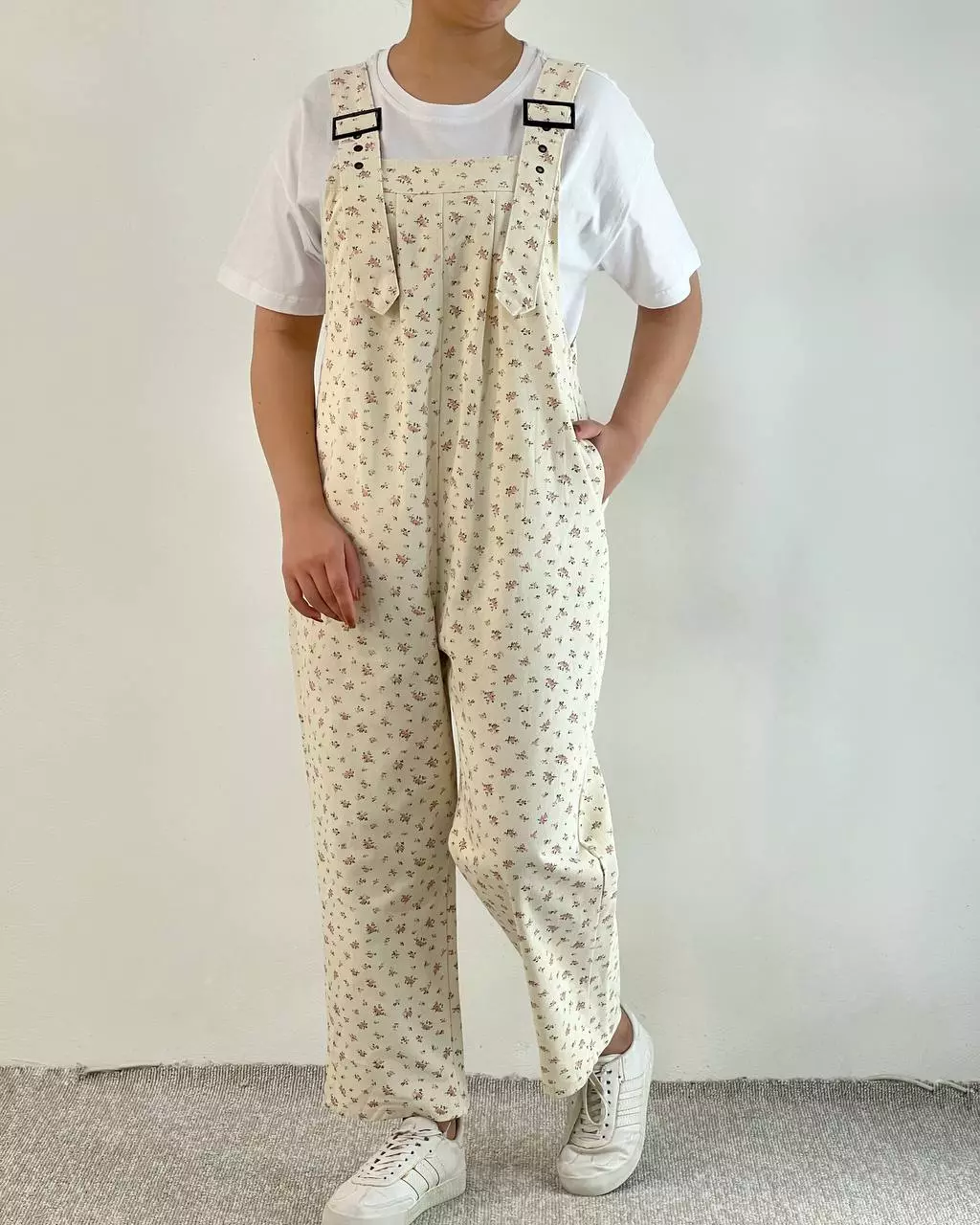 سرهمی کتان گل ریز کد 5364