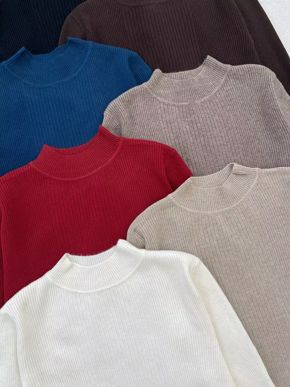 پلیور بافت یقه ایستاده کد 5367