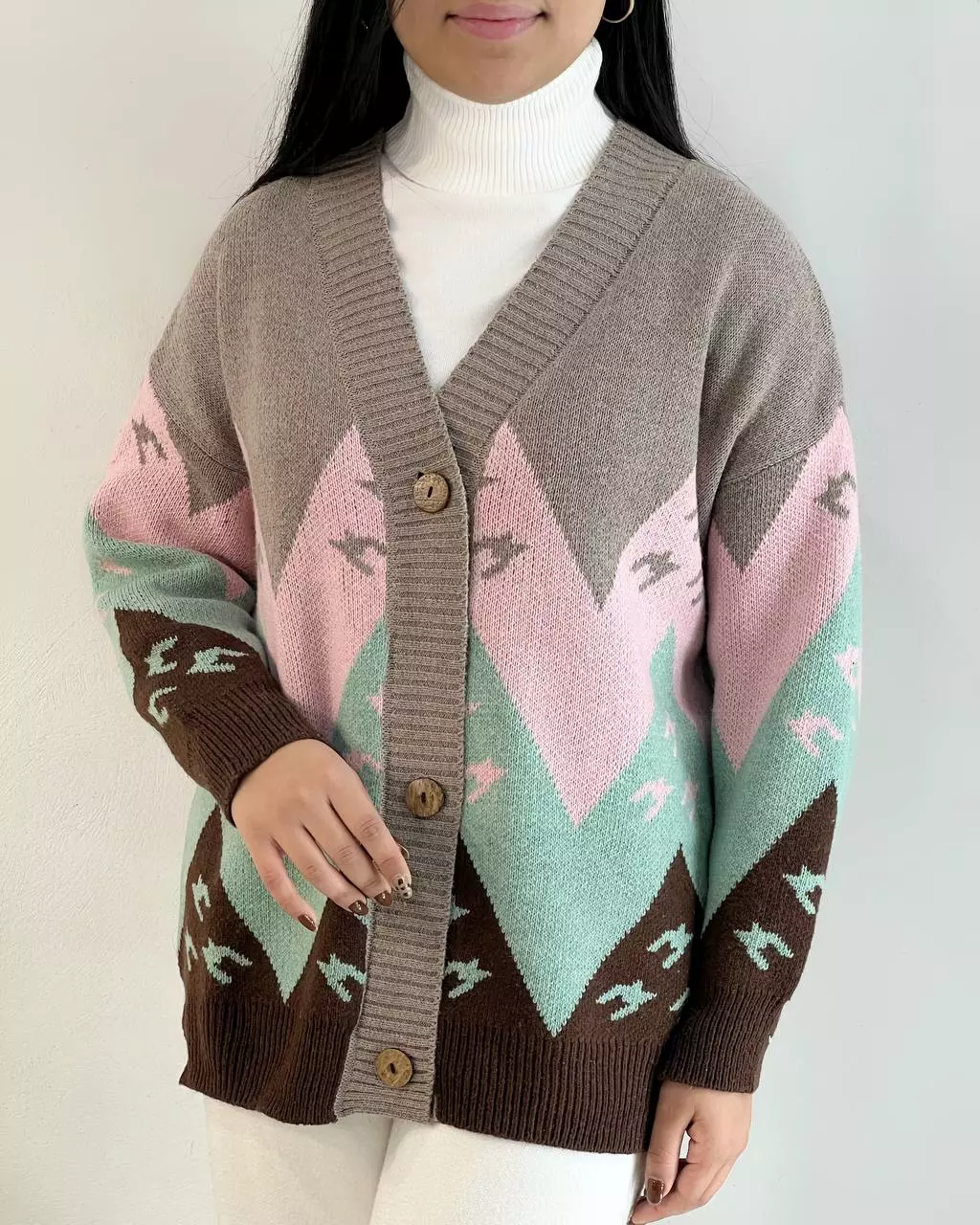 ژاکت بافت کد 5369