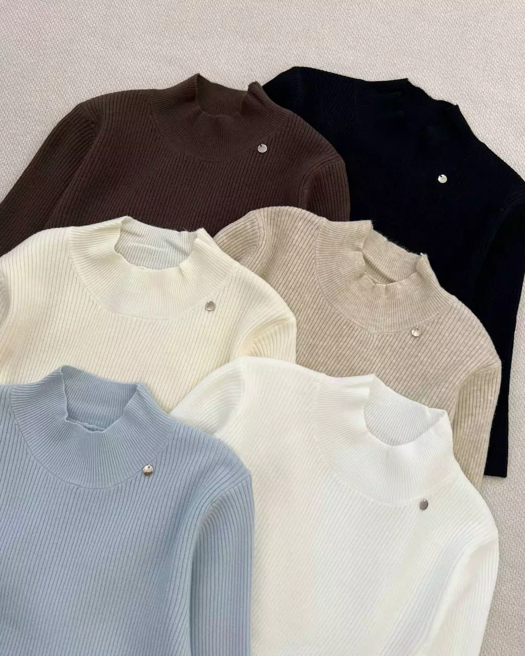 پلیور بافت استین سه ربع کد 5373