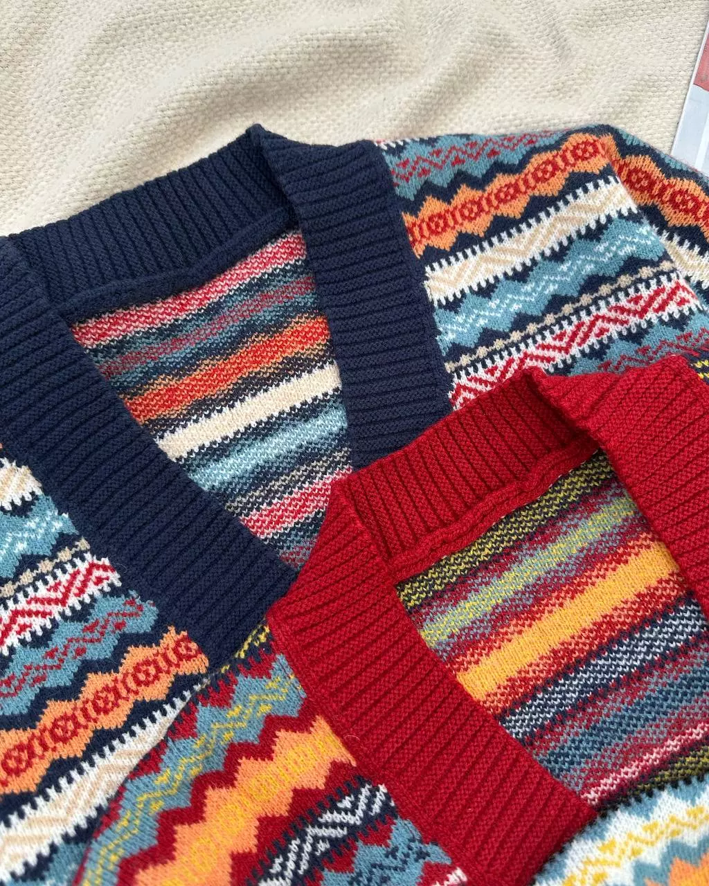 ژاکت بافت سنتی مدل 2 کد 5376