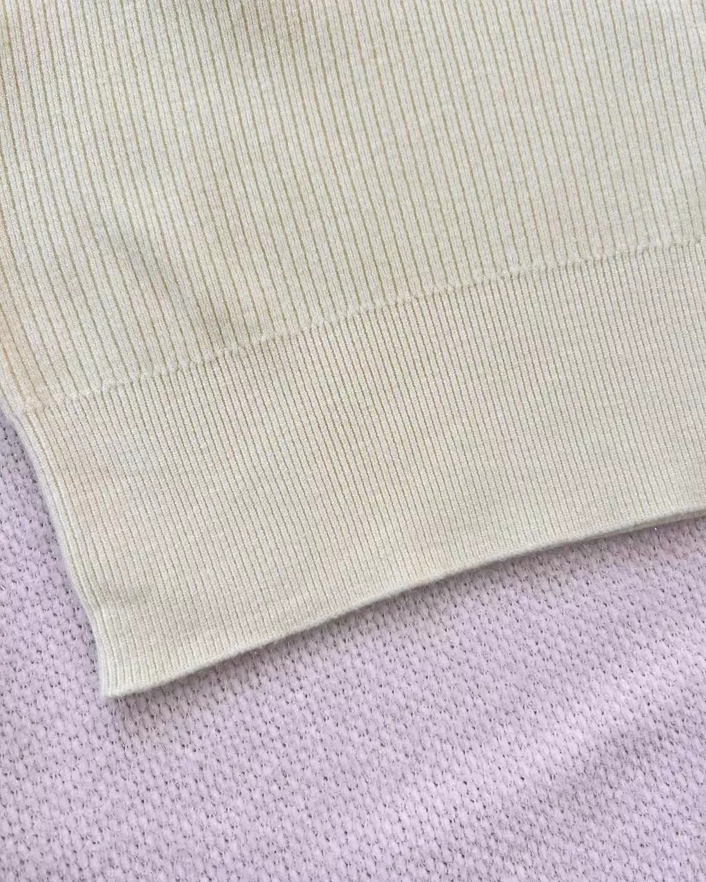 بلوز بافت استین کوتاه پاستلی کد 5377